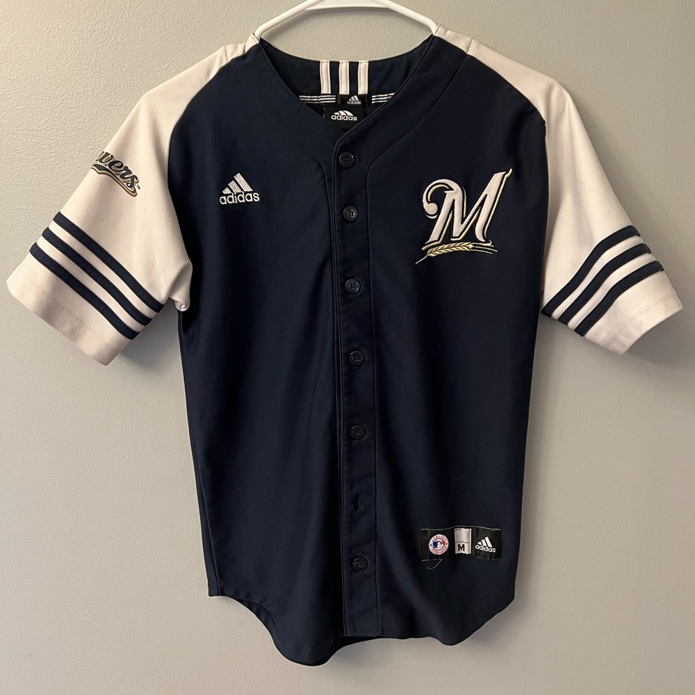 Youth Milwaukee Brewers Jersey